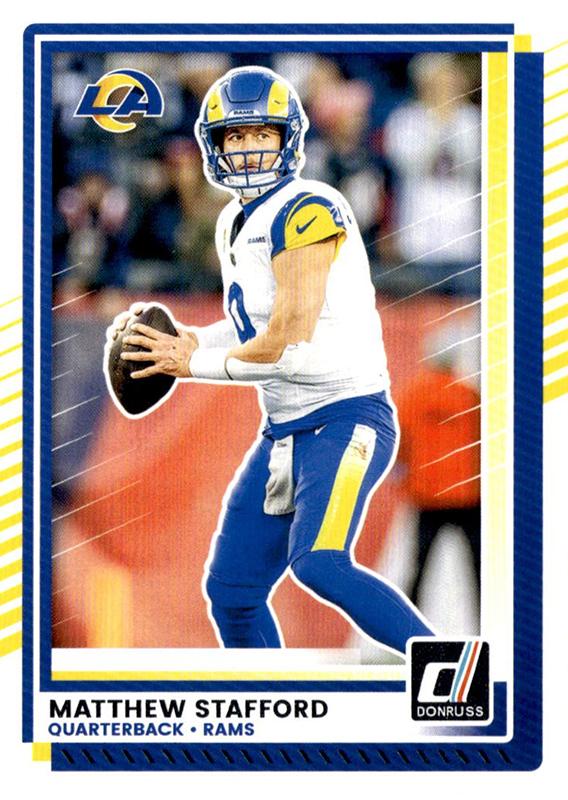 Matthew Stafford #296 Los Angeles Rams | 2025 Donruss | NFL Football