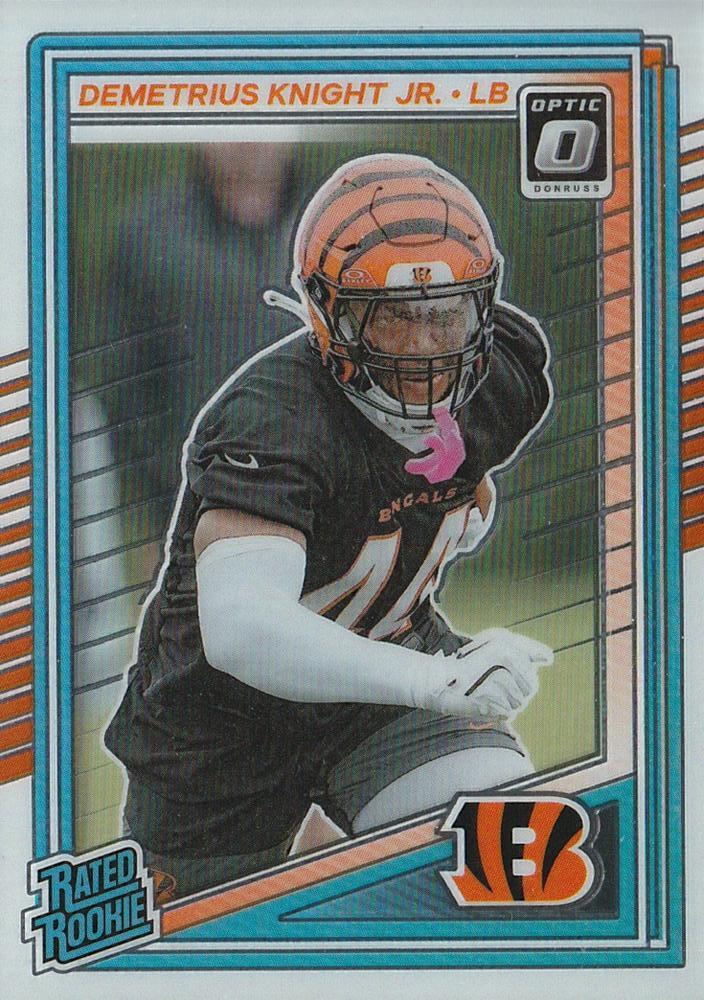 Demetrius Knight Jr. #296 Cincinnati Bengals | 2025 Donruss Optic | NFL Football