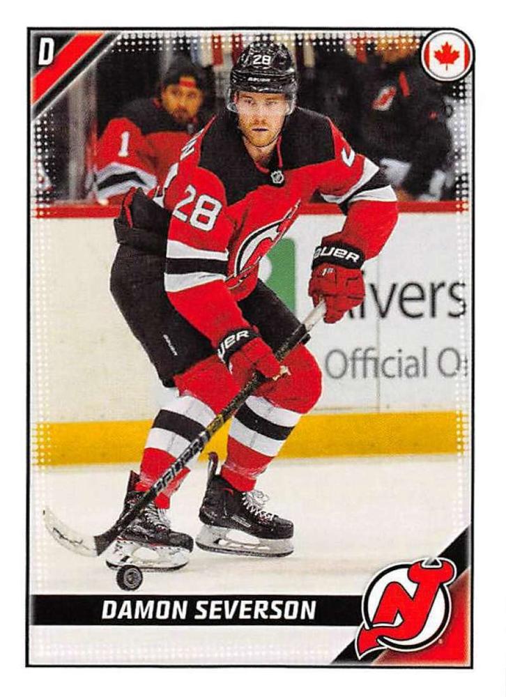 Damon Severson #297 New Jersey Devils | 2019-20 Topps NHL Sticker Collection