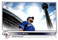Hyun-Jin Ryu #297 Toronto Blue Jays (CN Tower in background) | 2022 Topps