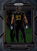 Jonathan Allen #297 Washington Commanders | 2022 Panini Prizm | NFL Football