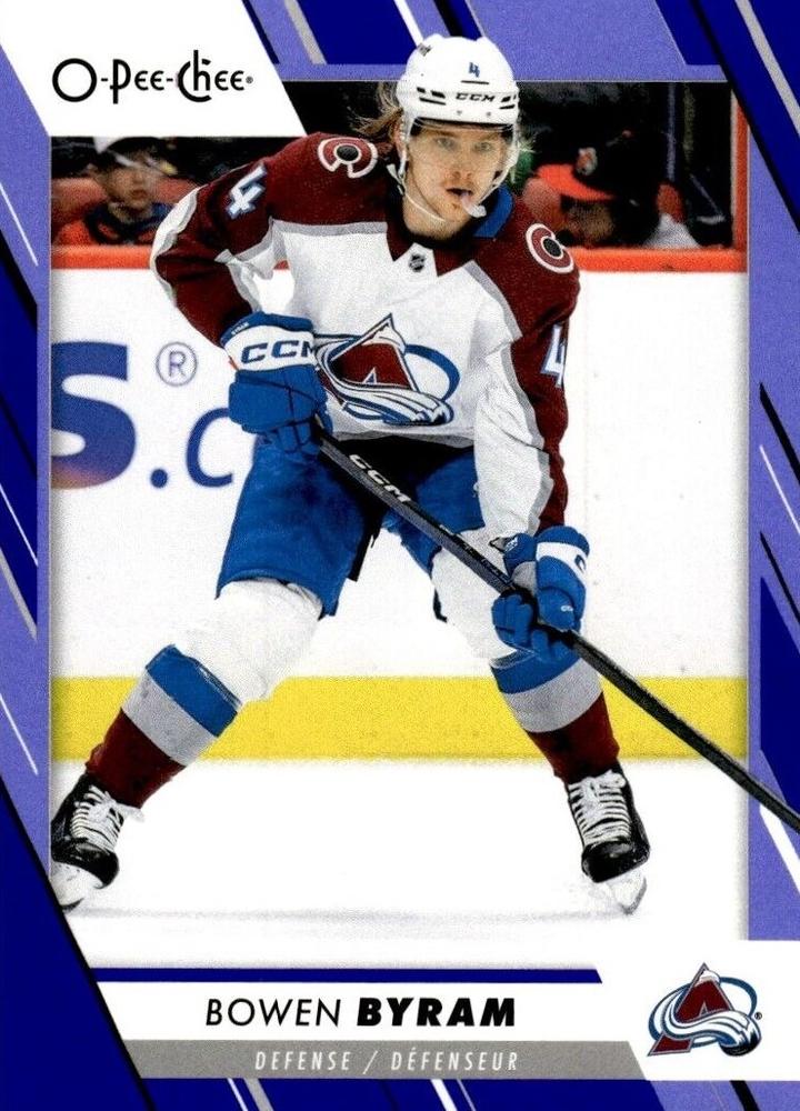 Bowen Byram #297 Colorado Avalanche | 2023-24 O-Pee-Chee Blue Border