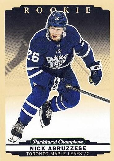 Nick Abruzzese #297 Toronto Maple Leafs | 2022-23 Parkhurst Champions