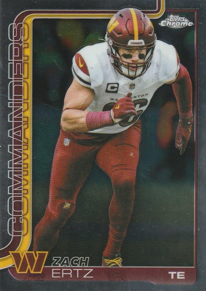 Zach Ertz #297 Washington Commanders | 2025 Topps Chrome | NFL Football