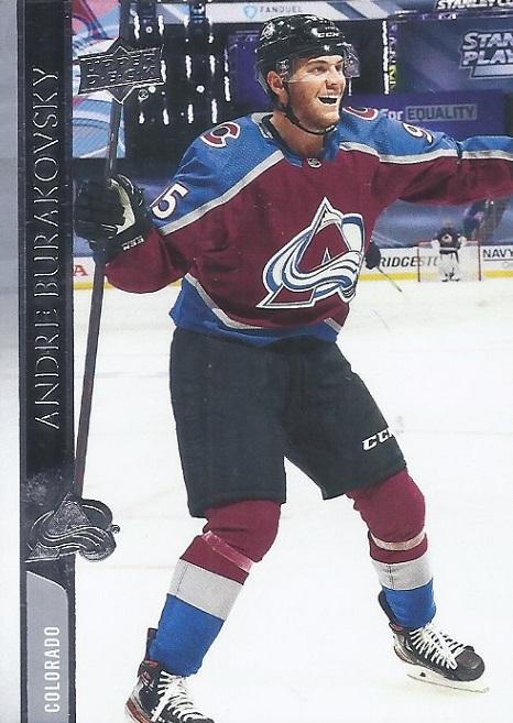 Andre Burakovsky #298 Colorado Avalanche | 2020-21 Upper Deck