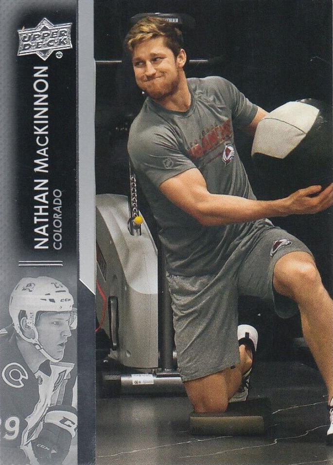 Nathan MacKinnon #298 Colorado Avalanche | 2021-22 Upper Deck
