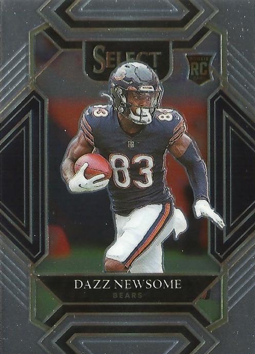 Dazz Newsome #298 Chicago Bears | 2021 Panini Select |  | NFL Football