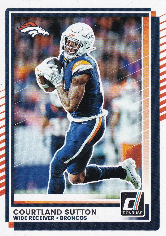 Courtland Sutton #298 Denver Broncos | 2025 Donruss | NFL Football