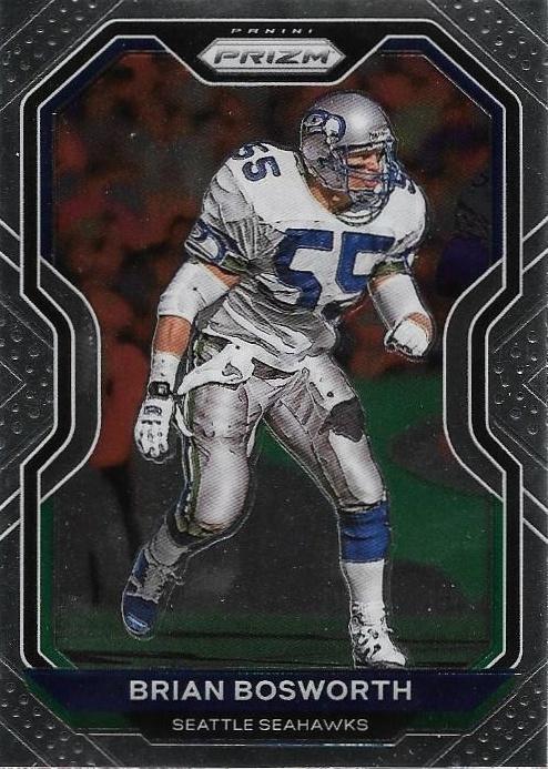 Brian Bosworth #299 Seattle Seahawks | 2020 Panini Prizm | NFL Football