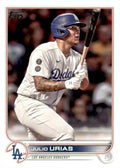 Julio Urias #299 Los Angeles Dodgers (Batting) | 2022 Topps