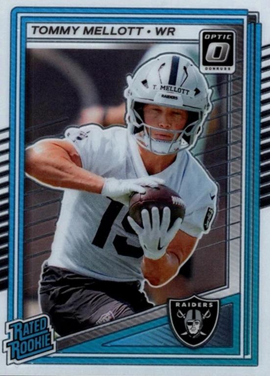 Tommy Mellott #299 Las Vegas Raiders | 2025 Donruss Optic | NFL Football