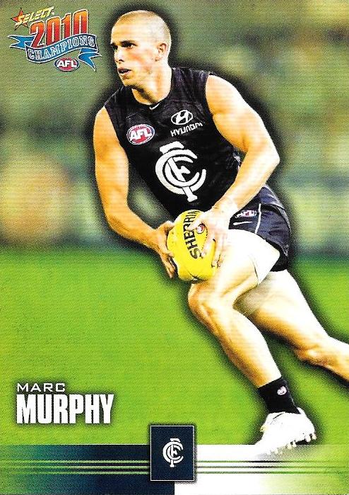 Marc Murphy #29 Carlton Blues | 2010 Select AFL Champions