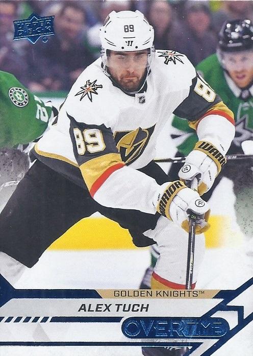 Alex Tuch #29 Vegas Golden Knights | 2020-21 Upper Deck Overtime Blue Foil