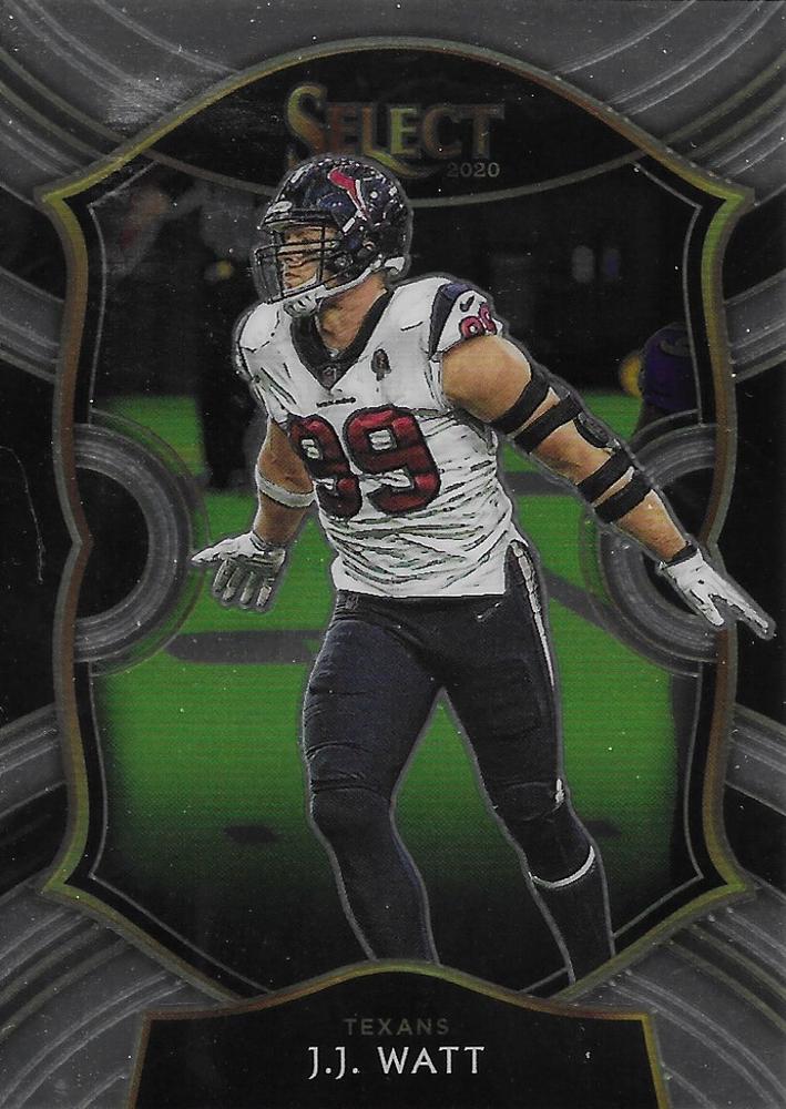 J.J. Watt #29 Houston Texans | 2020 Panini Select |  | NFL Football
