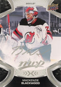 Mackenzie Blackwood #29 New Jersey Devils | 2021-22 Upper Deck MVP Silver Script