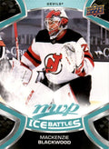Mackenzie Blackwood #29 New Jersey Devils | 2021-22 Upper Deck MVP Ice Battles
