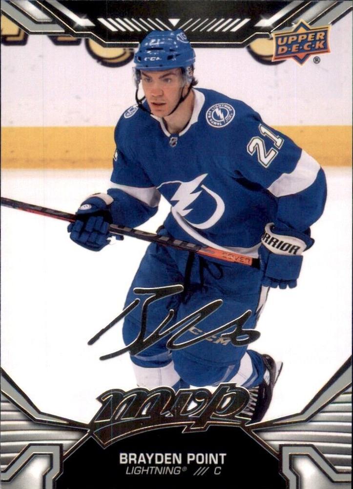 Brayden Point #29 Tampa Bay Lightning | 2022-23 Upper Deck MVP Silver Script