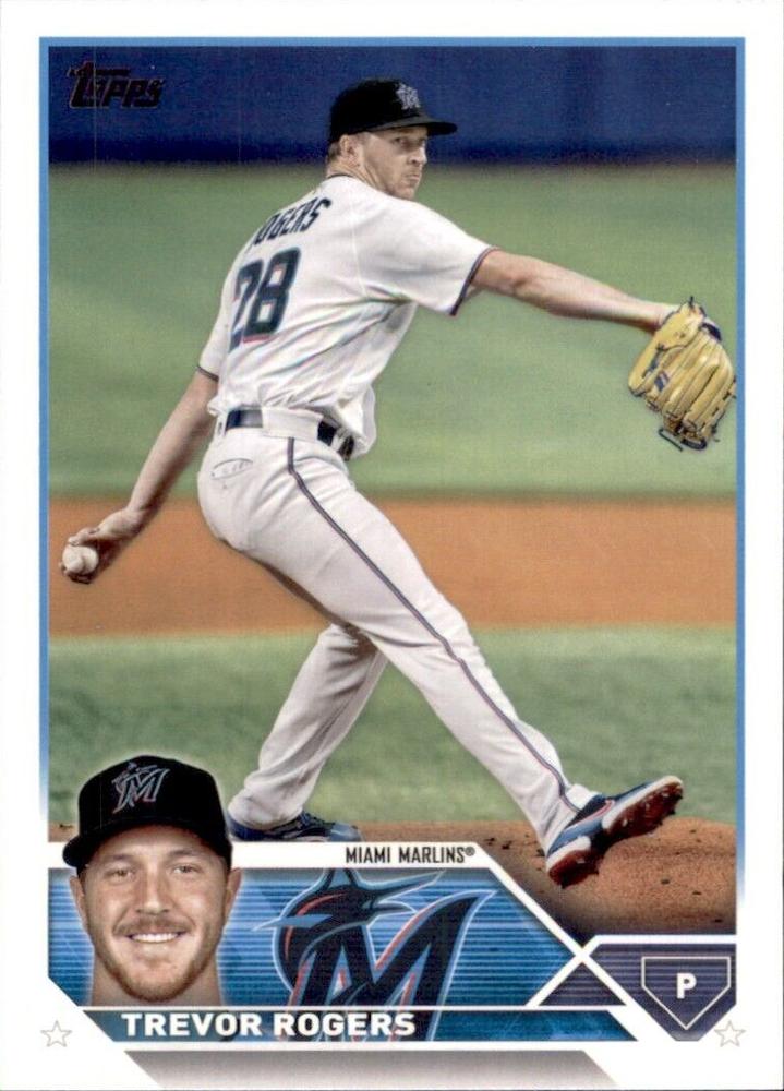 Trevor Rogers #29 Miami Marlins | 2023 Topps