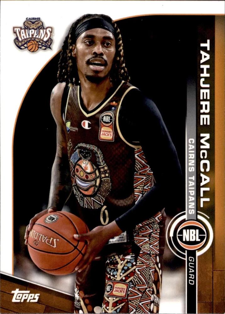Tahjere McCall #29 Cairns Taipans | 2023-24 Topps NBL