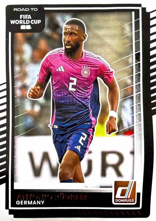 Antonio Rudiger #29 Germany | 2025-26 Donruss Road to FIFA World Cup