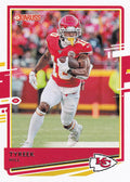 Tyreek Hill #2 Kansas City Chiefs | 2020 Panini Donruss | NFL Football