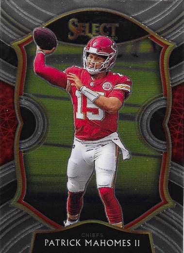 Patrick Mahomes II #2 Kansas City Chiefs | 2020 Panini Select |  | NFL Football
