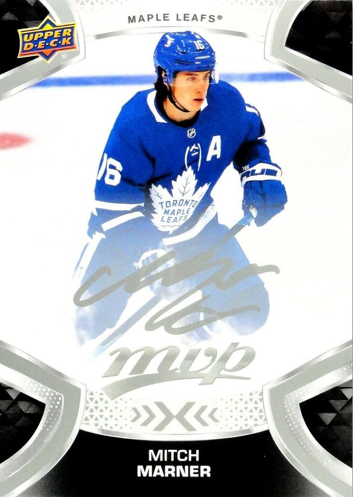 Mitch Marner #2 Toronto Maple Leafs | 2021-22 Upper Deck MVP Silver Script