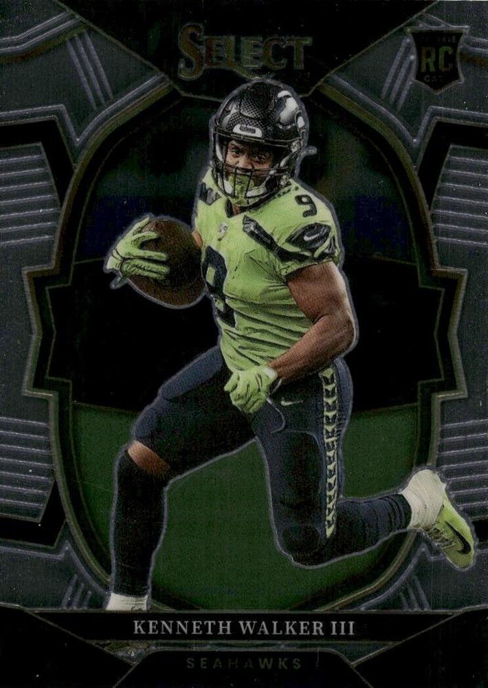 Kenneth Walker III #2 Seattle Seahawks | 2022 Panini Select | NFL Football