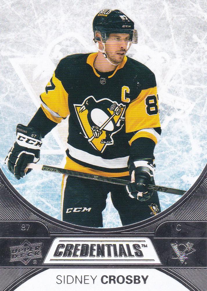 Sidney Crosby #2 Pittsburgh Penguins | 2021-22 Upper Deck Credentials