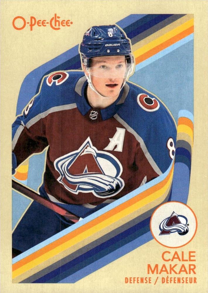 Cale Makar #2 Colorado Avalanche | 2023-24 O-Pee-Chee Retro