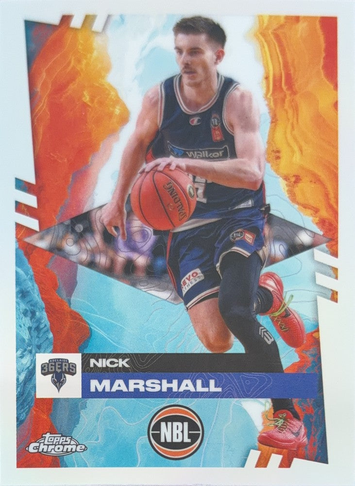 Nick Marshall #2 Adelaide 36ers | 2024-25 Topps Chrome NBL (front)