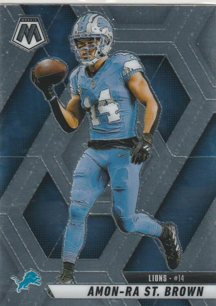 Amon-Ra St. Brown #2 Detroit Lions | 2025 Panini Mosaic | NFL Football