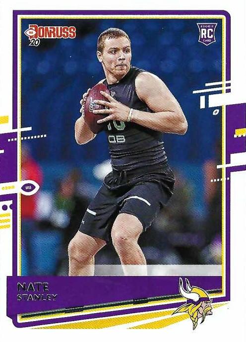 Nate Stanley #300 Minnesota Vikings | 2020 Panini Donruss | NFL Football
