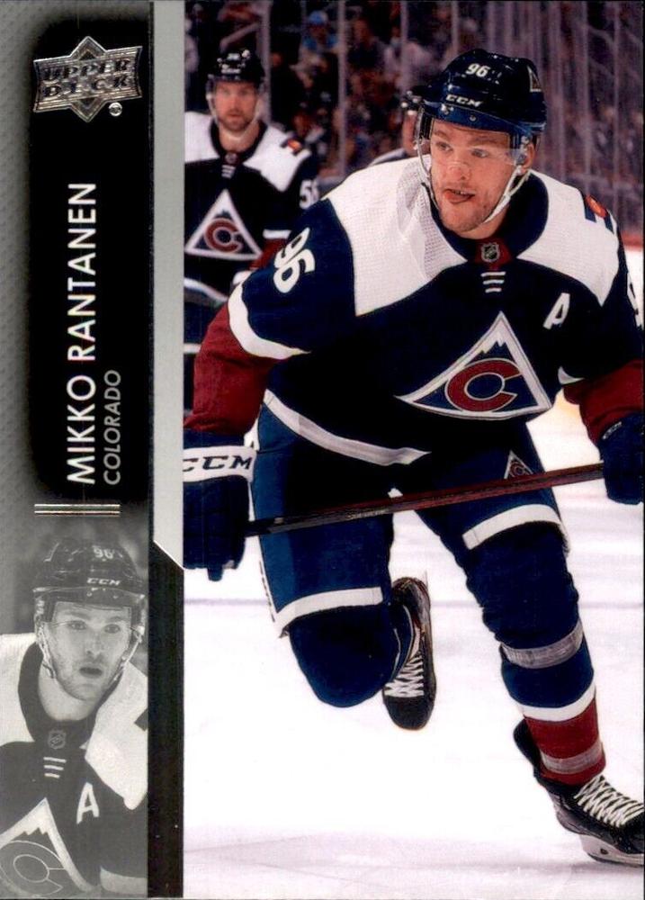 Mikko Rantanen #300 Colorado Avalanche | 2021-22 Upper Deck