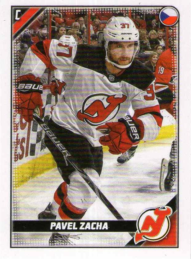 Pavel Zacha #301 New Jersey Devils | 2019-20 Topps NHL Sticker Collection