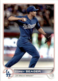 Corey Seager #301 Los Angeles Dodgers (Blue uniform) | 2022 Topps