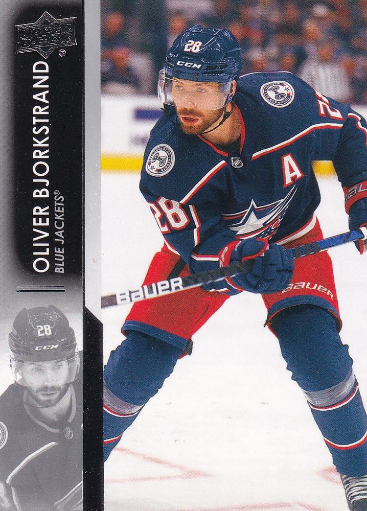 Oliver Bjorkstrand #301 Columbus Blue Jackets | 2021-22 Upper Deck