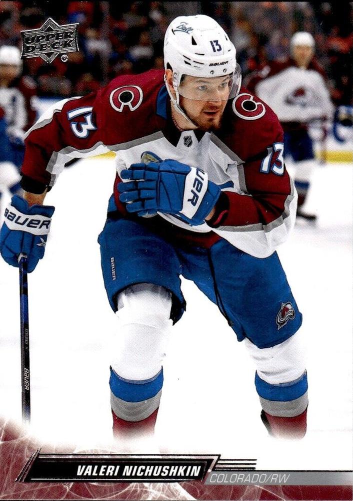 Valeri Nichushkin #301 Colorado Avalanche | 2022-23 Upper Deck