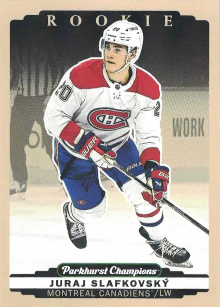 Juraj Slafkovsky #301 Montreal Canadiens | 2022-23 Parkhurst Champions