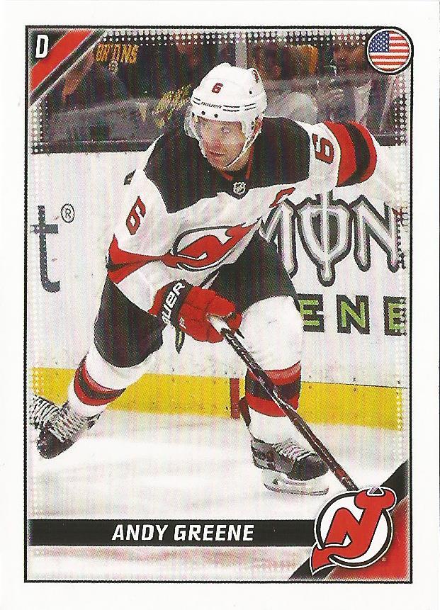 Andy Greene #302 New Jersey Devils | 2019-20 Topps NHL Sticker Collection