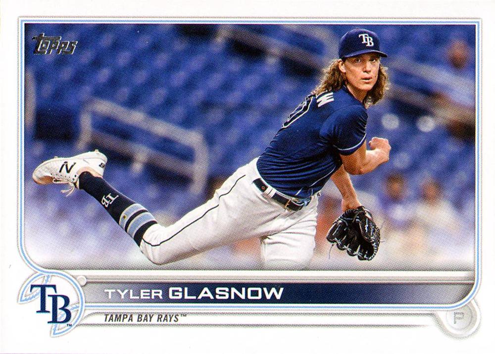 Tyler Glasnow #302 Tampa Bay Rays | 2022 Topps