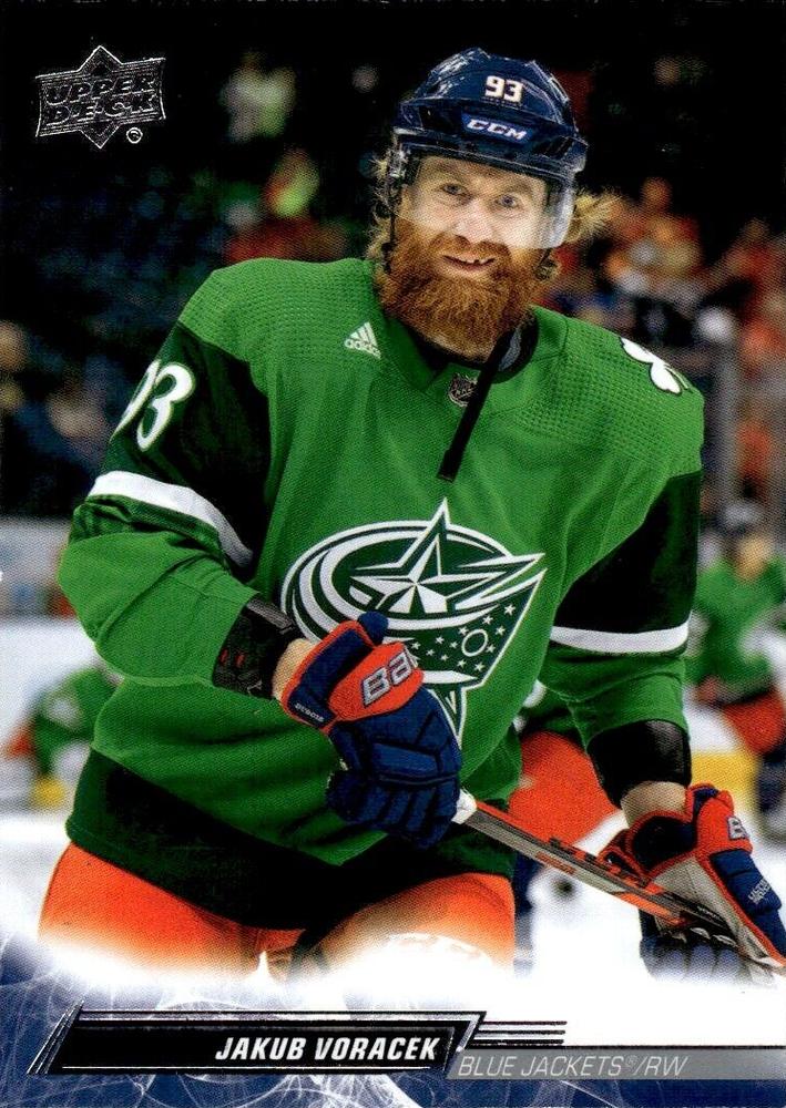 Jakub Voracek #302 Columbus Blue Jackets | 2022-23 Upper Deck