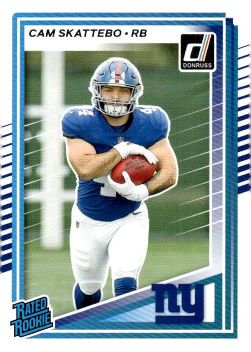 Cam Skattebo #302 New York Giants | 2025 Donruss | NFL Football
