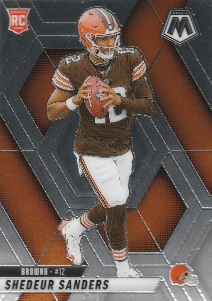 Shedeur Sanders #302 Cleveland Browns | 2025 Panini Mosaic | NFL Football