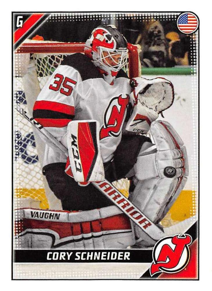 Cory Schneider #303 New Jersey Devils | 2019-20 Topps NHL Sticker Collection