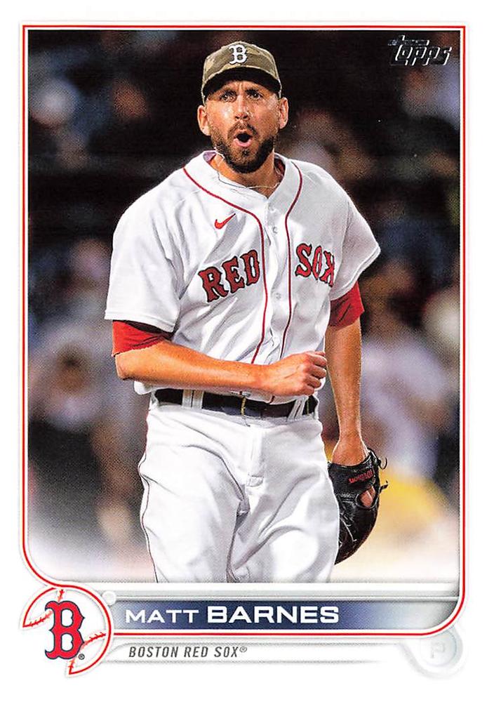 Matt Barnes #303 Boston Red Sox | 2022 Topps