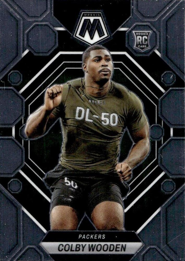 Colby Wooden #303 Green Bay Packers | 2023 Panini Mosaic | NFL Football