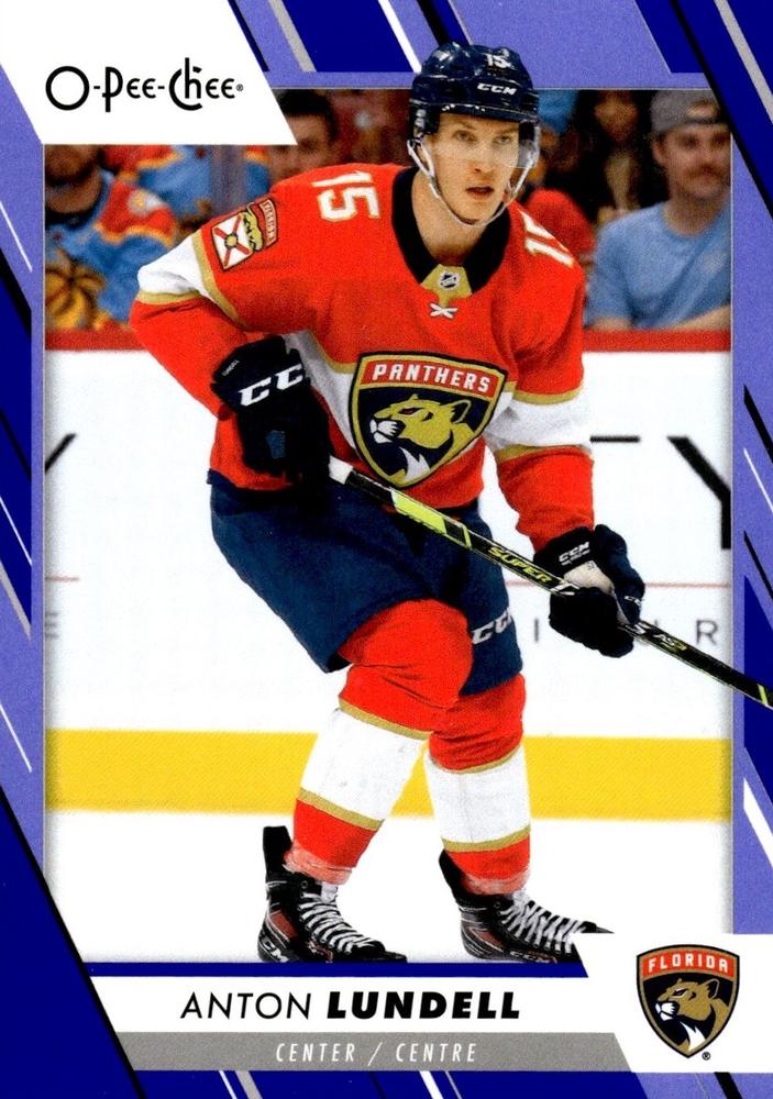 Anton Lundell #303 Florida Panthers | 2023-24 O-Pee-Chee Blue Border