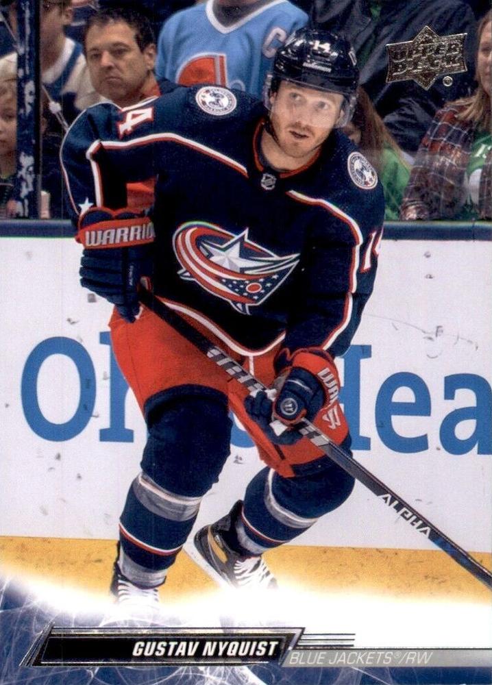 Gustav Nyquist #304 Columbus Blue Jackets | 2022-23 Upper Deck