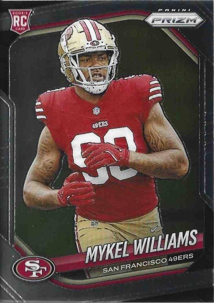 Mykel Williams #304 San Francisco 49ers | 2025 Panini Prizm | NFL Football